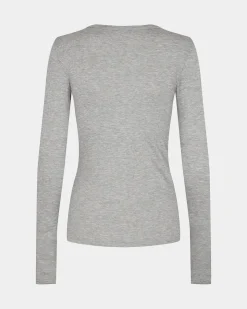 PETRICIASW T-SHIRT LONG SLEEVE - Grey mel
