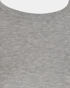 PETRICIASW T-SHIRT LONG SLEEVE - Grey mel