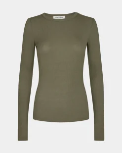 PETRICIASW T-SHIRT LONG SLEEVE - Army Green