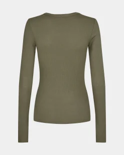 PETRICIASW T-SHIRT LONG SLEEVE - Army Green