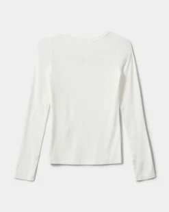 PETRICIASY T-SHIRT LONG SLEEVE - White
