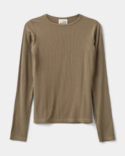 PETRICIASY T-SHIRT LONG SLEEVE - Army Green