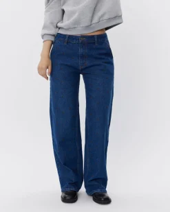 PIASW JEANS - Dark denim blue