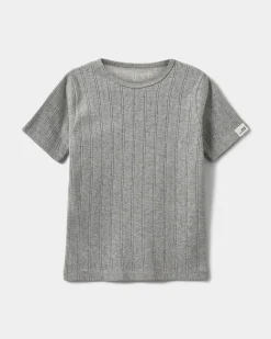 PIPERSK T-SHIRT - Grey mel