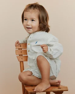 PRESTONSB SHIRT - Blue striped