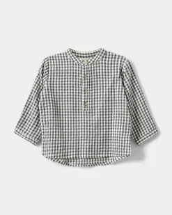 PRESTONSB SHIRT - Grey check
