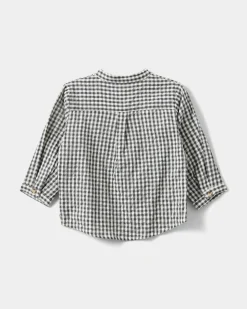 PRESTONSB SHIRT - Grey check