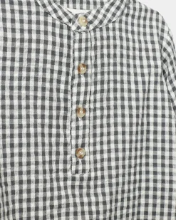 PRESTONSB SHIRT - Grey check