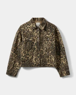QUINNSW JACKET - Leopard