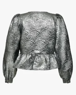 RhodaSW Blouse - Silver