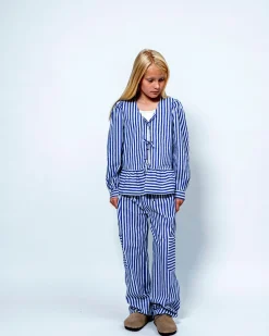 RHODASY SHIRT - Navy Striped