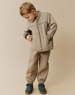 RICHOSK THERMO TROUSERS - Desert Taupe