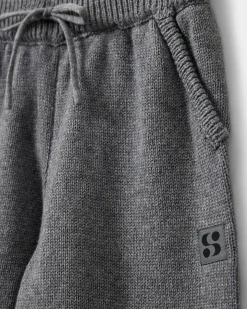 RITZSB SWEATPANTS - Grey melange