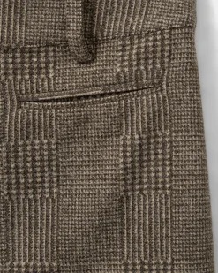 ROBYNSW SKIRT - Brown check