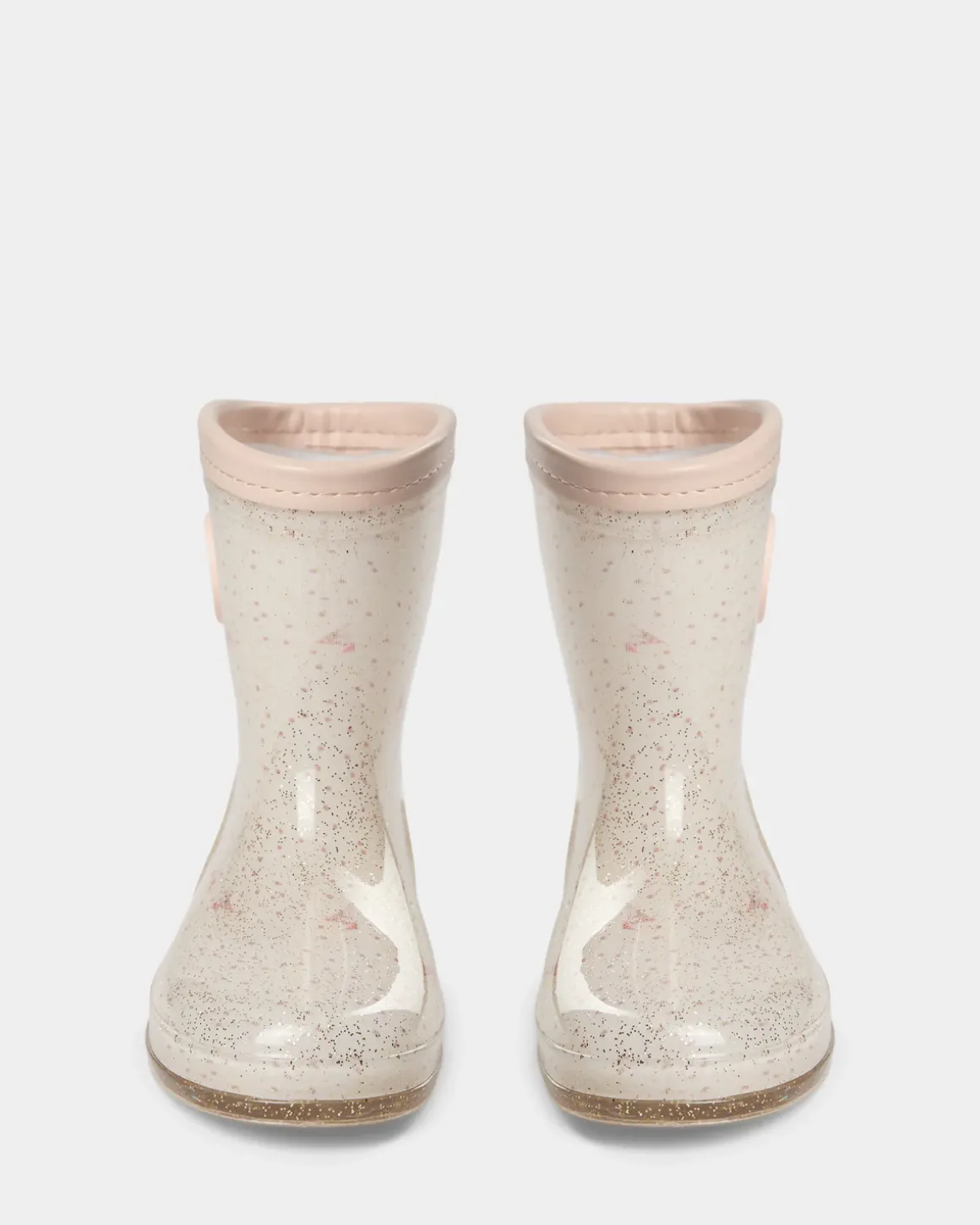 RylieSK Rubber boot - Off White with AOP