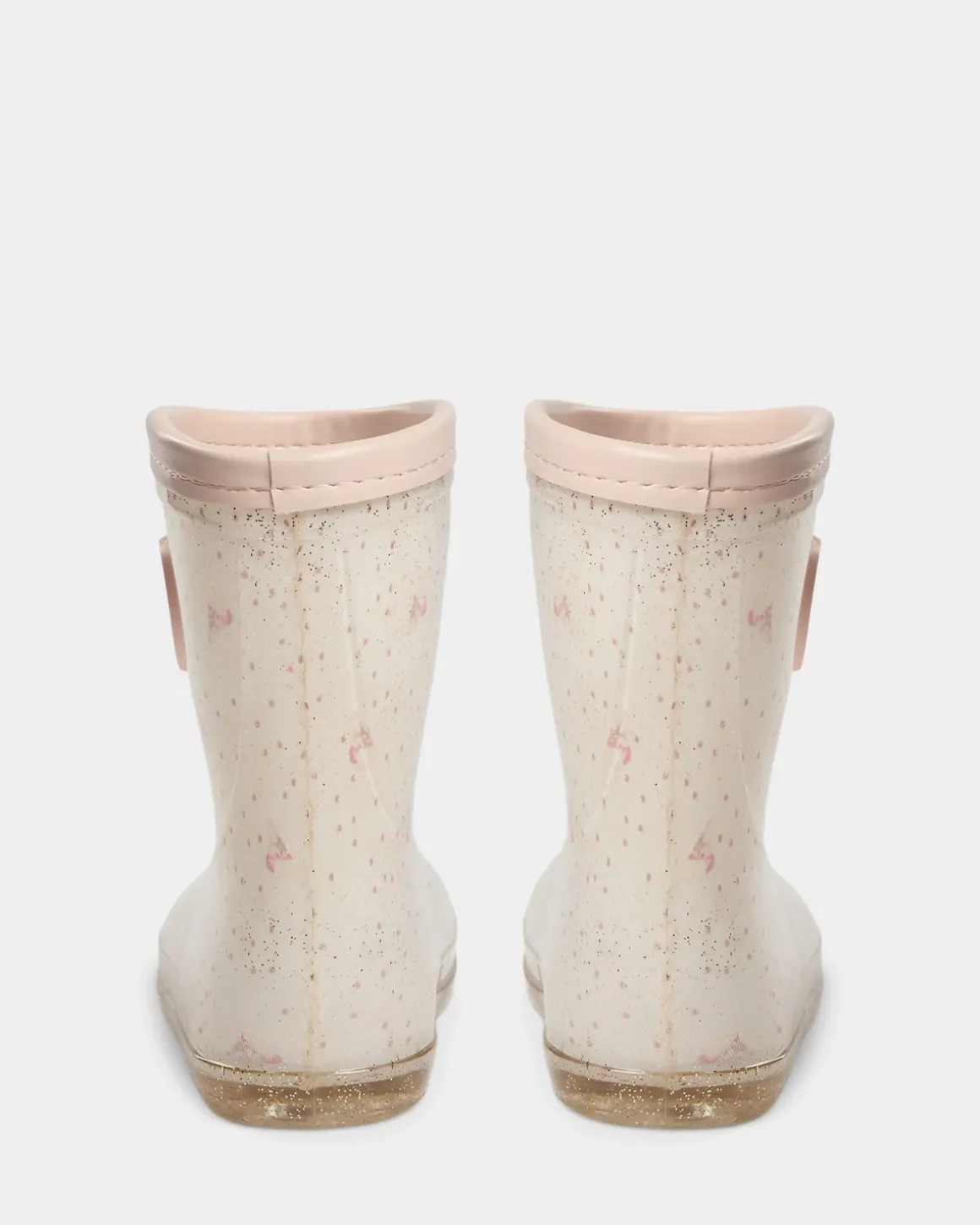 RylieSK Rubber boot - Off White with AOP