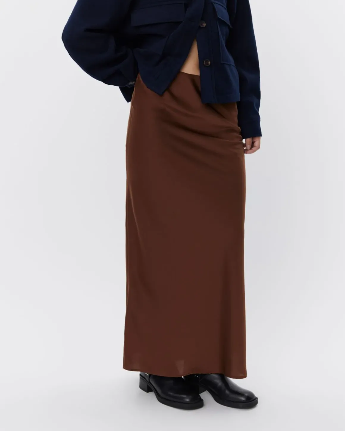 SAFIASW SKIRT - Brown