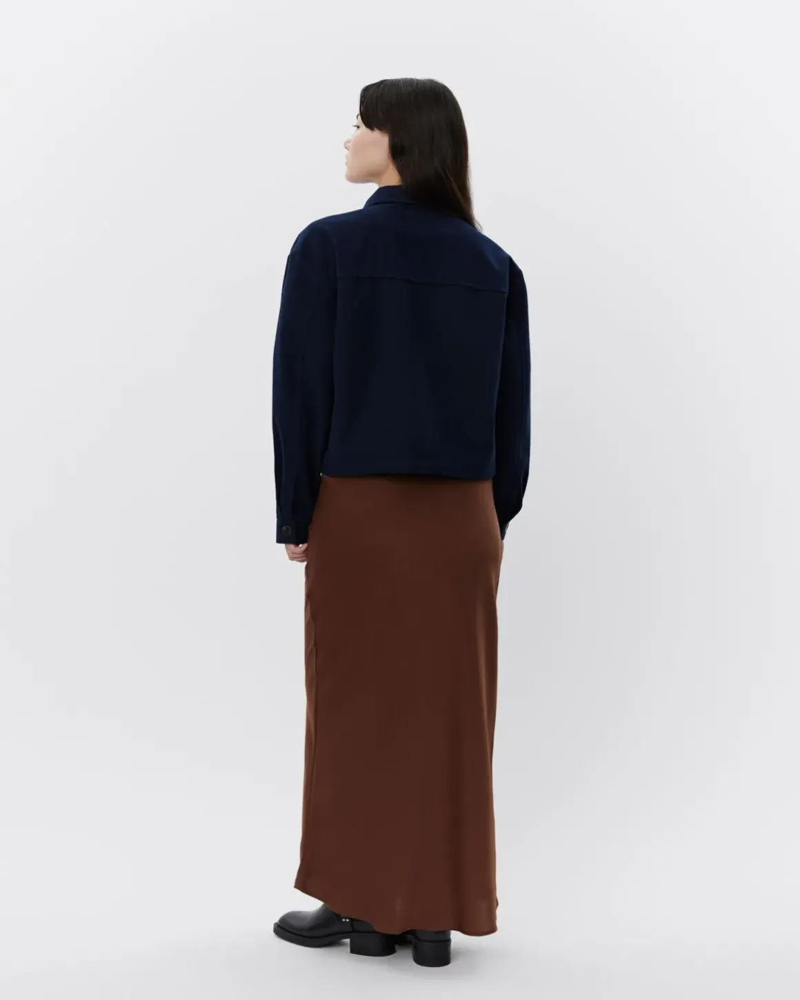 SAFIASW SKIRT - Brown