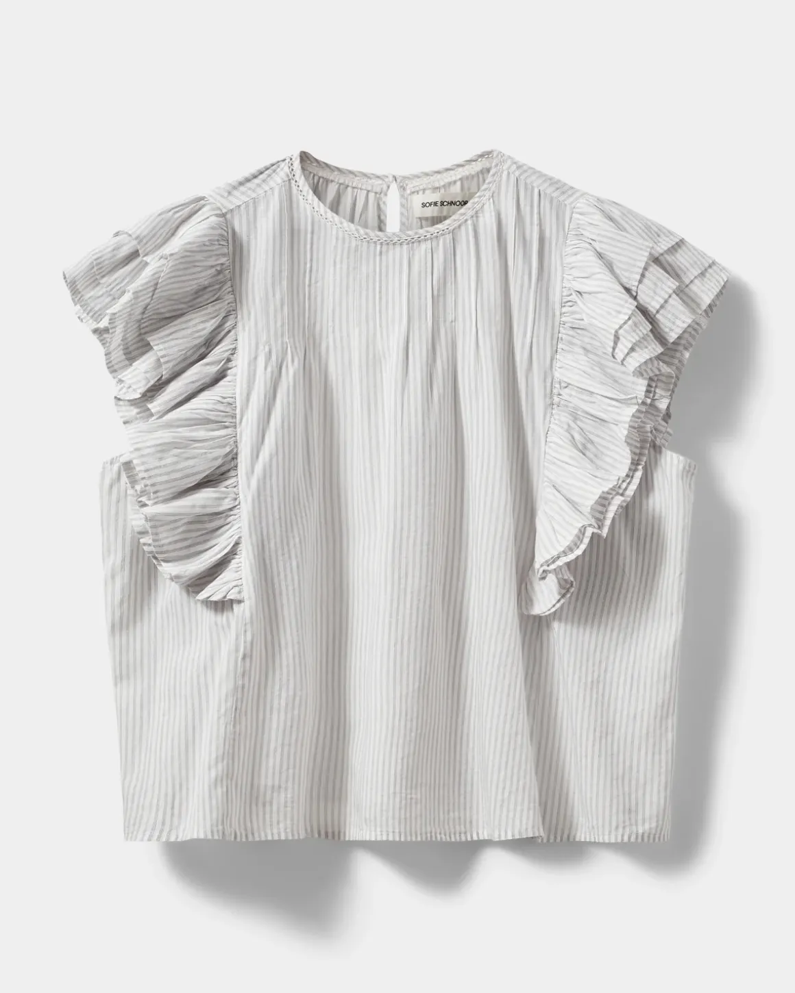 SAMARASW TOP - Off White - Navy