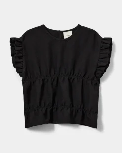 SAMILLASY TOP - Black