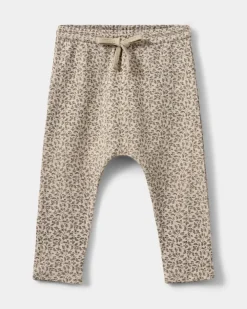 SARAHSB TROUSERS - Black flower