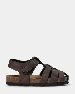SEDOSK SANDAL - Dark brown
