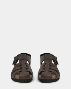 SEDOSK SANDAL - Dark brown
