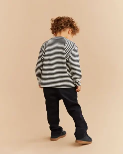 SETHSK T-SHIRT LONG SLEEVE - Navy Blue