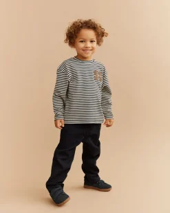 SETHSK T-SHIRT LONG SLEEVE - Navy Blue