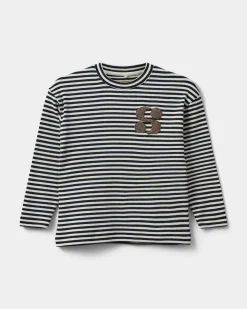 SETHSK T-SHIRT LONG SLEEVE - Navy Blue