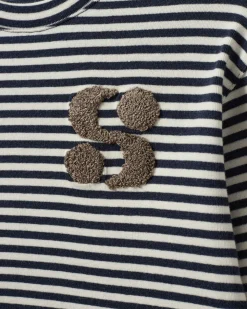 SETHSK T-SHIRT LONG SLEEVE - Navy Blue