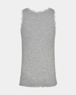 SGASTRIDSY TOP - Grey melange