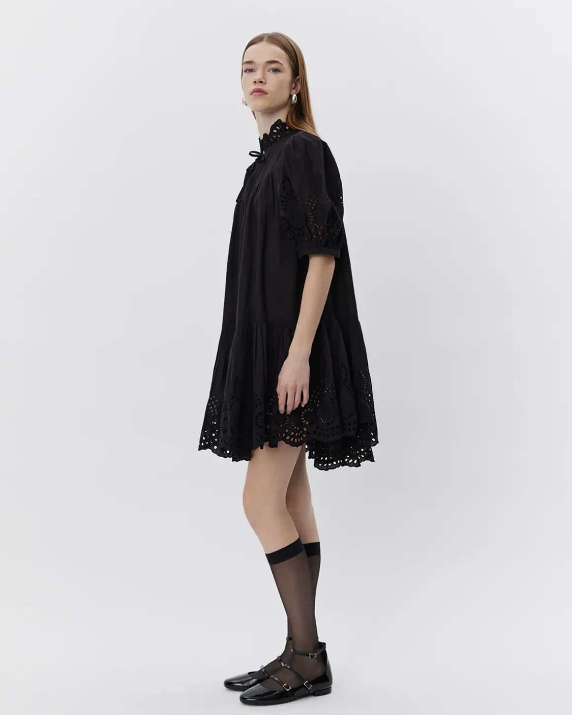 SIBBASW DRESS - Black
