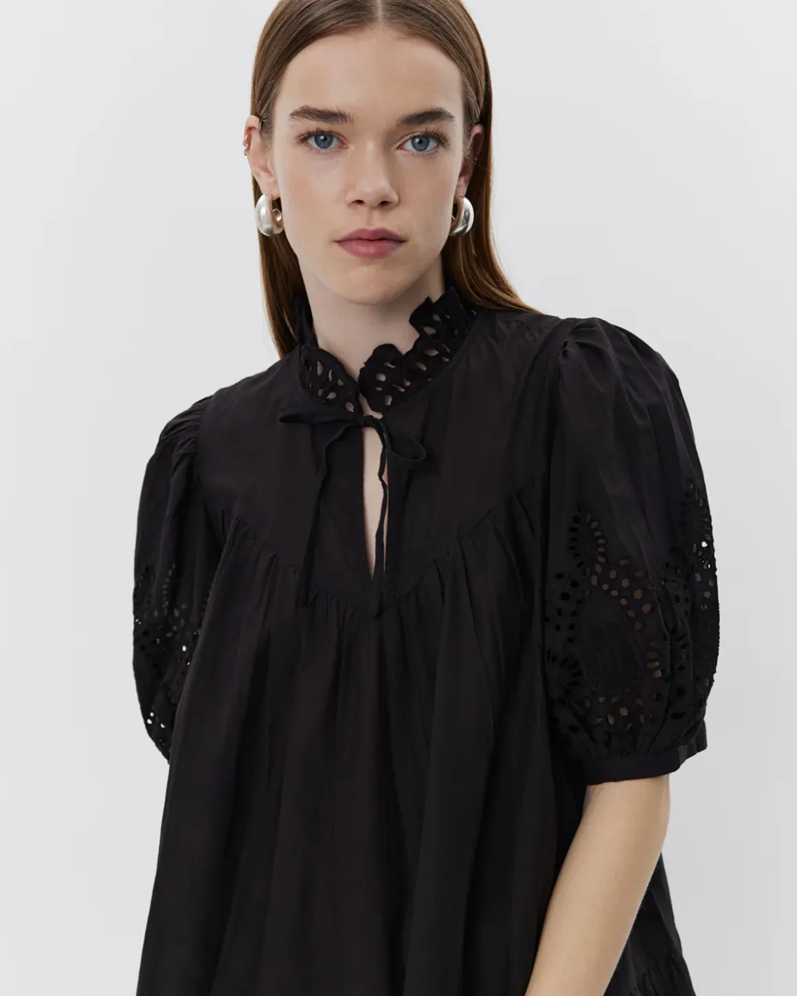 SIBBASW DRESS - Black