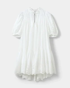 SIBBASW DRESS - Snow white