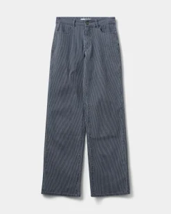 SIENNASW TROUSER - Navy Striped
