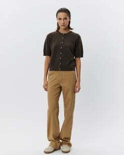 SIENNASW TROUSERS - Camel