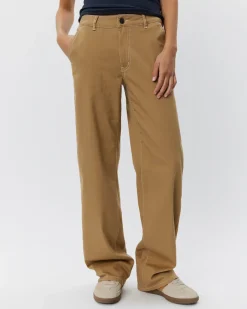 SIENNASW TROUSERS - Camel