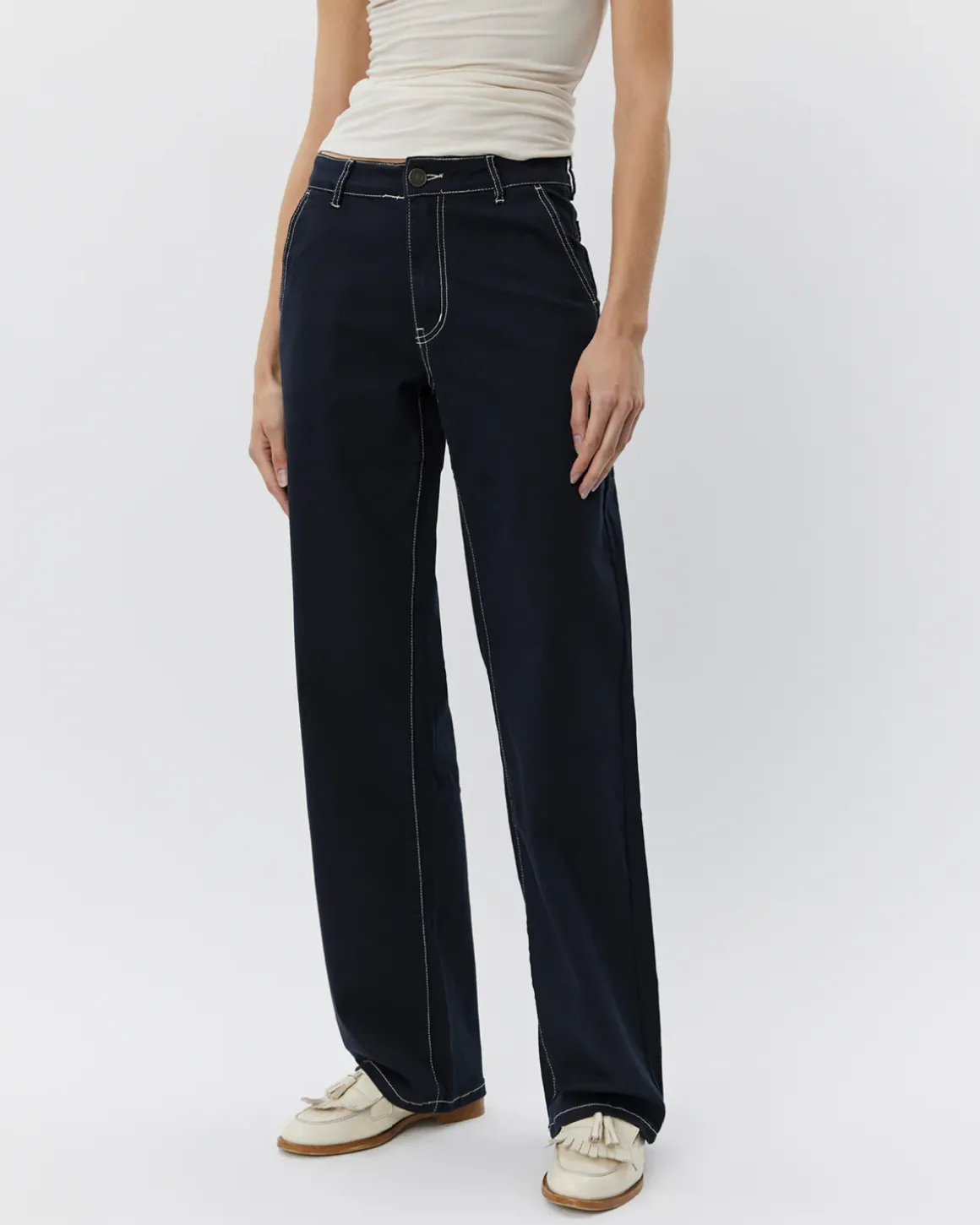 SIENNASW TROUSERS - Navy
