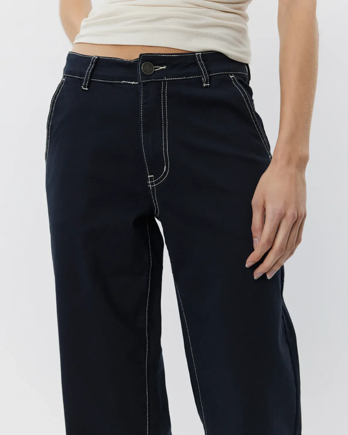 SIENNASW TROUSERS - Navy