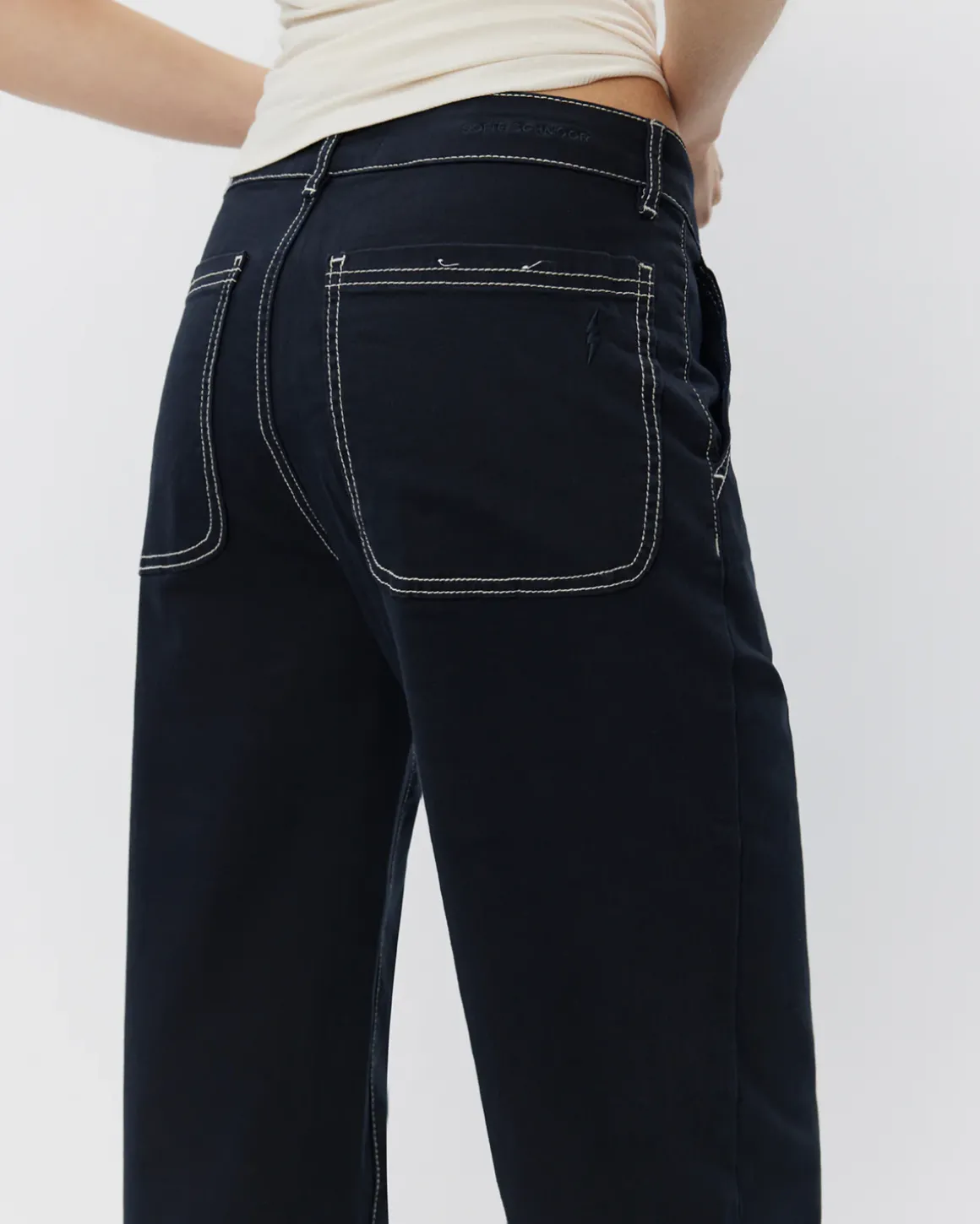 SIENNASW TROUSERS - Navy