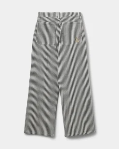 SIENNASY TROUSERS - Black striped