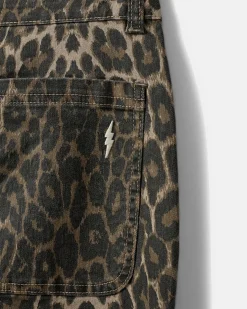 SIENNASY TROUSERS - Leopard