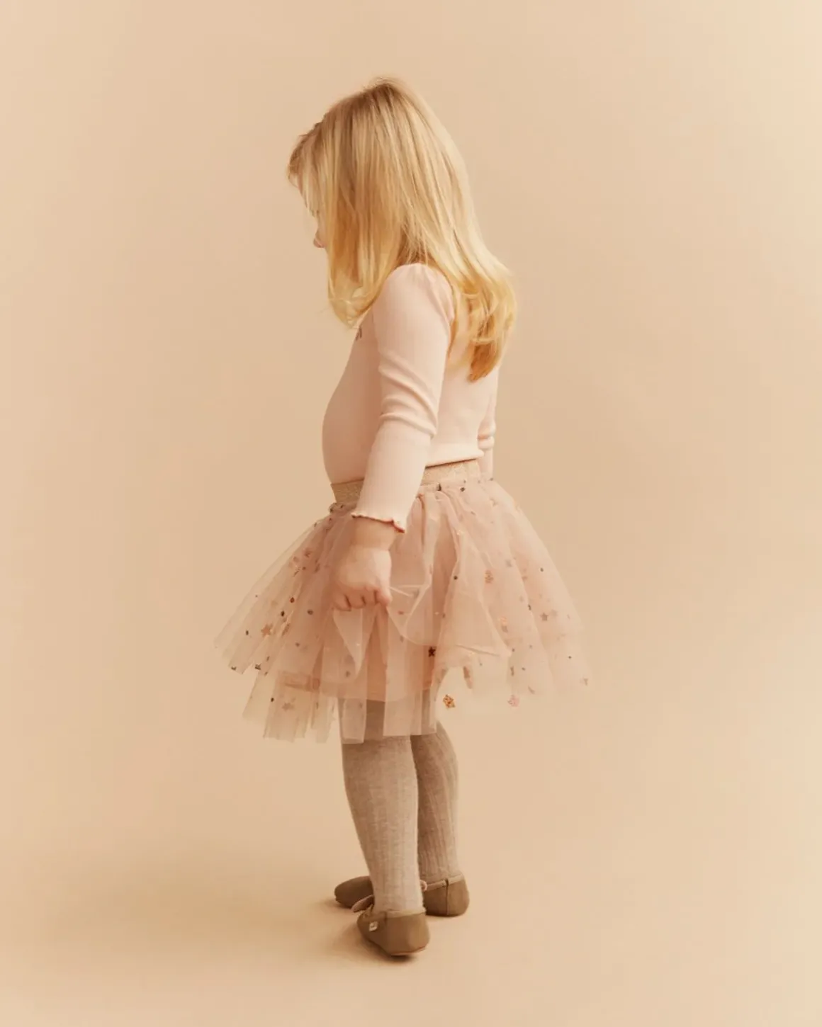 SIGGYSK SKIRT - Light rose