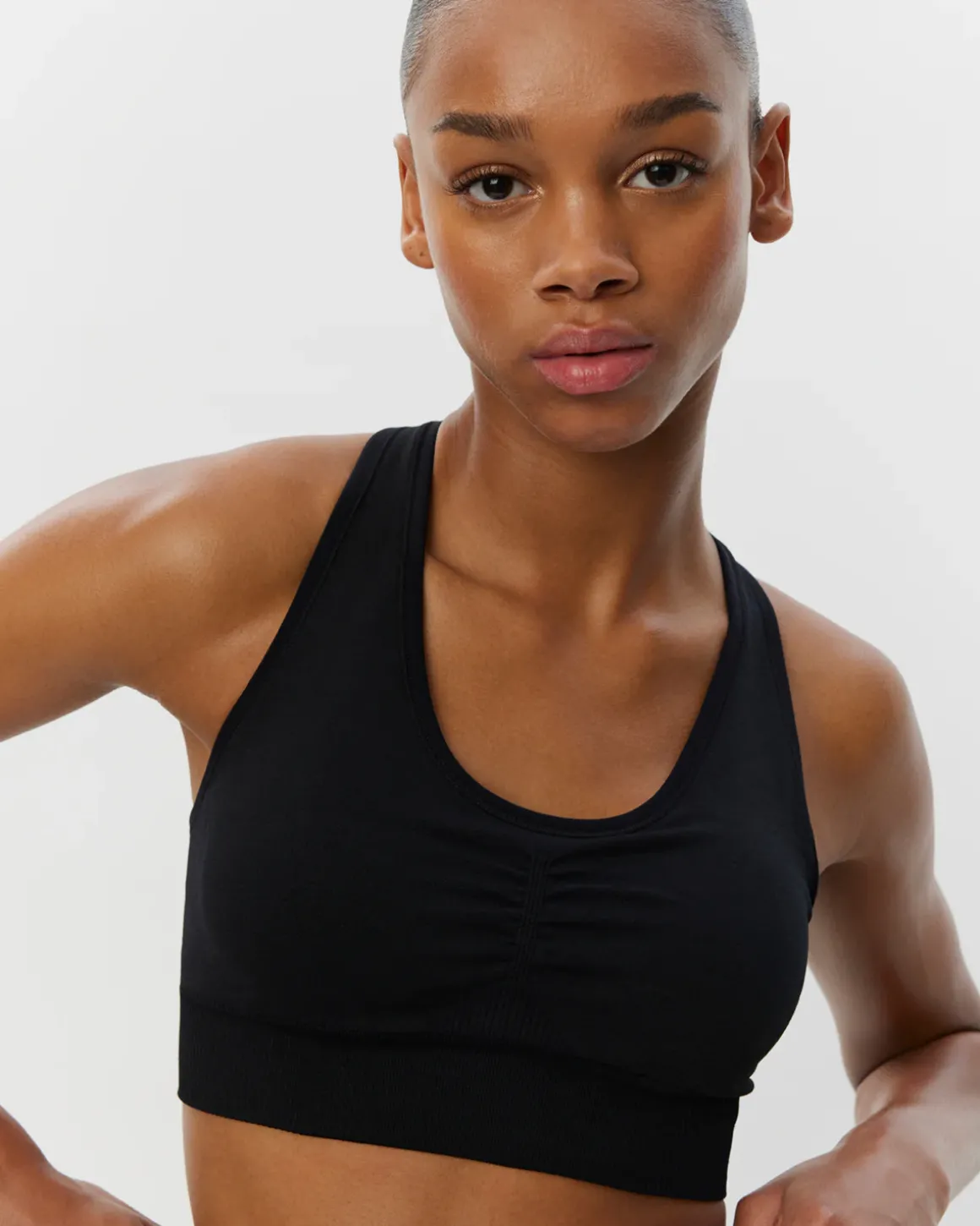 SIMONESPO SPORTS BRA - Black