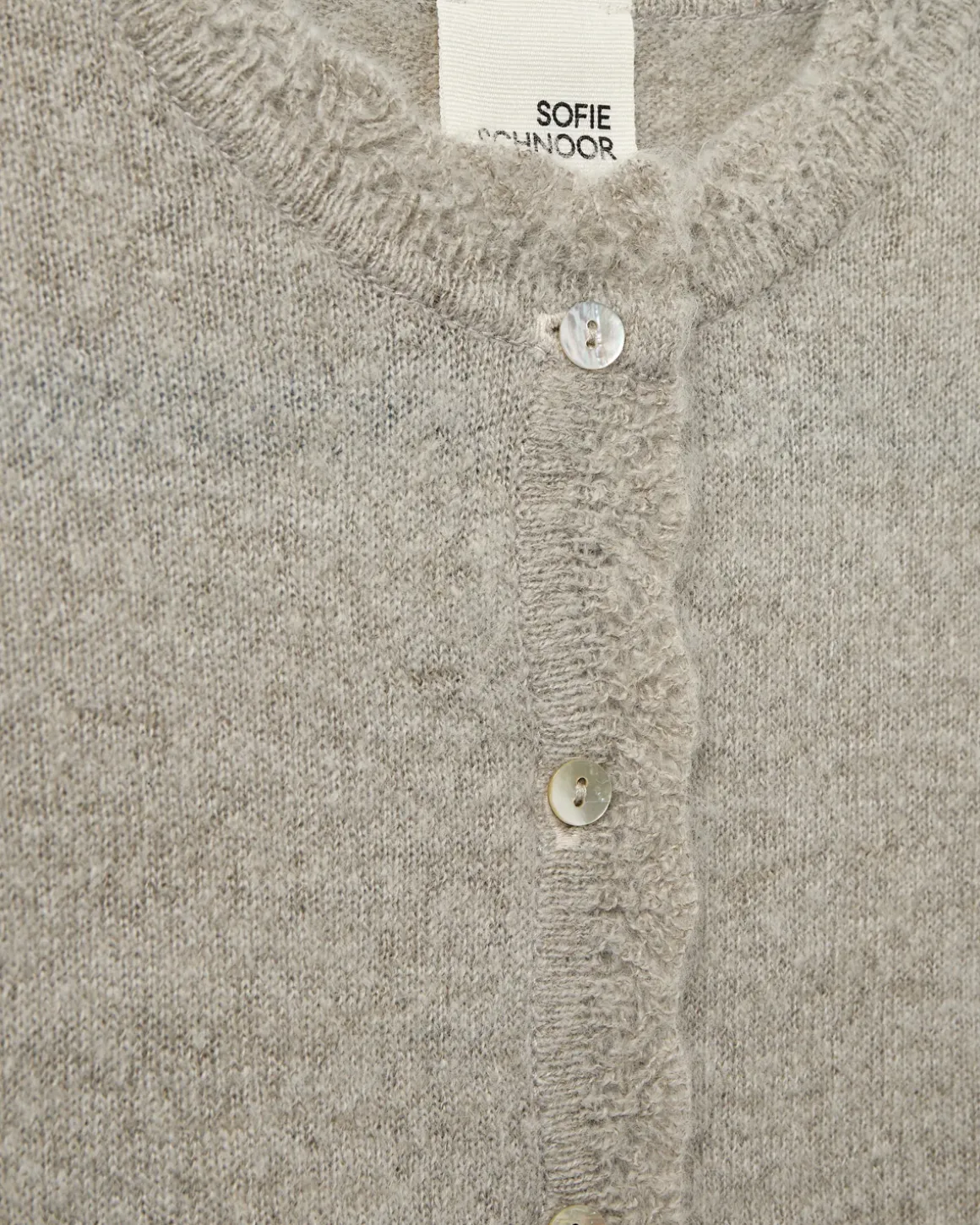 SKYLARSB CARDIGAN - Deer Melange