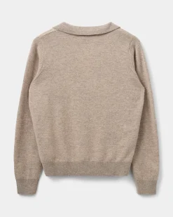 SKYLARSW CARDIGAN - Brown melange