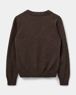 SKYLARSW CARDIGAN - Brown Fudge