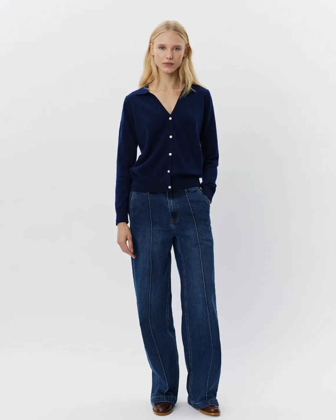 SKYLARSW CARDIGAN - Navy