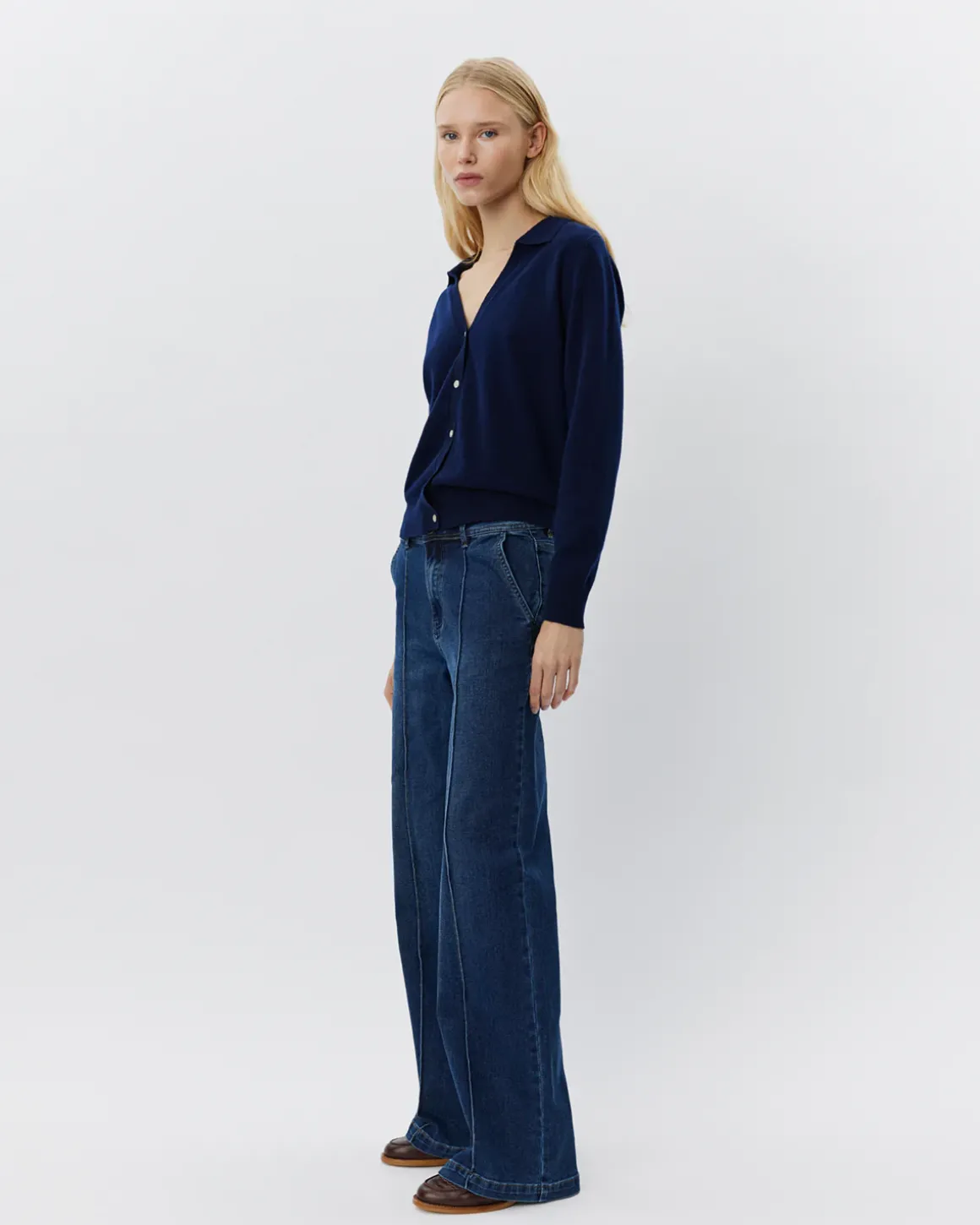 SKYLARSW CARDIGAN - Navy